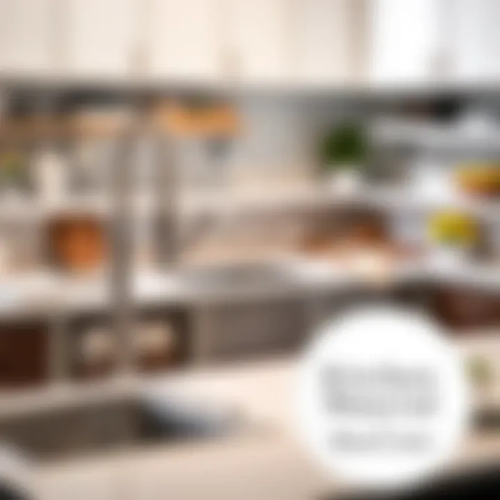 Various kitchen sink materials displayed