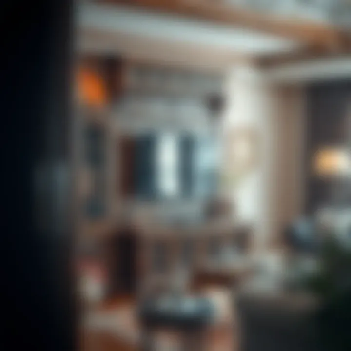 Classic wooden cabinet enhancing a traditional TV room