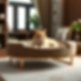 Luxurious modern cat bedframe design