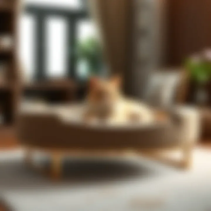 Luxurious modern cat bedframe design