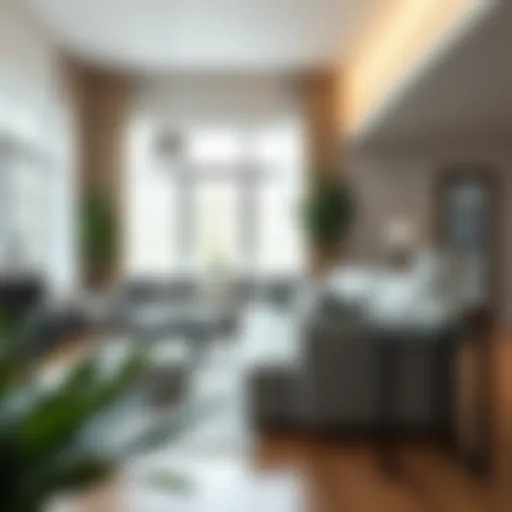 Stylish 18 x 20 Chair Cushions Enhancing Living Space Elegant chair cushion setup in a modern living room