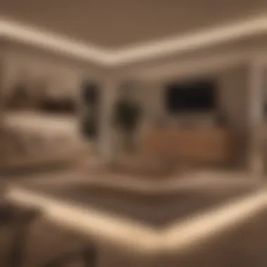 Creative Applications of LED Strip Lights Creative applications of LED strip lights in home decor