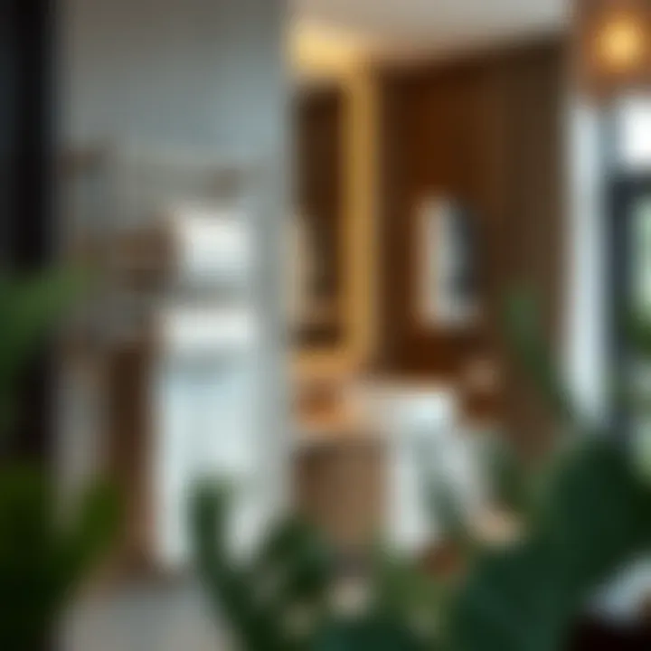 Modern Elegance: Wall Mounted Towel Rack Elegant wall mounted towel rack in a modern bathroom setting