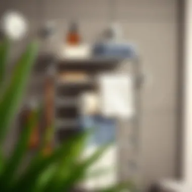 Effortless Installation of a Multi Towel Rack Installation process of a multi towel rack on wall