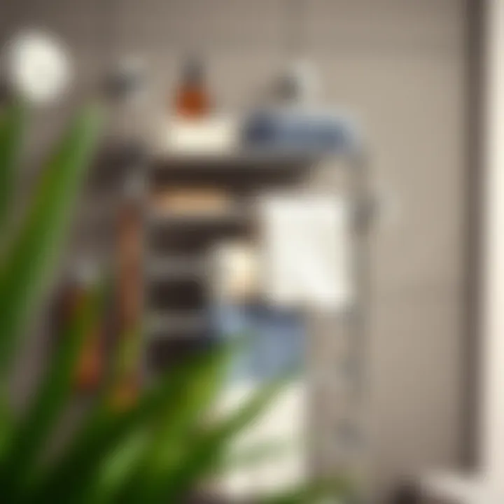 Effortless Installation of a Multi Towel Rack Installation process of a multi towel rack on wall