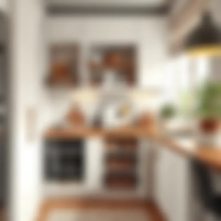 Elegant Storage Solutions for Small Spaces Smart storage solutions in a small kitchen with stylish organization