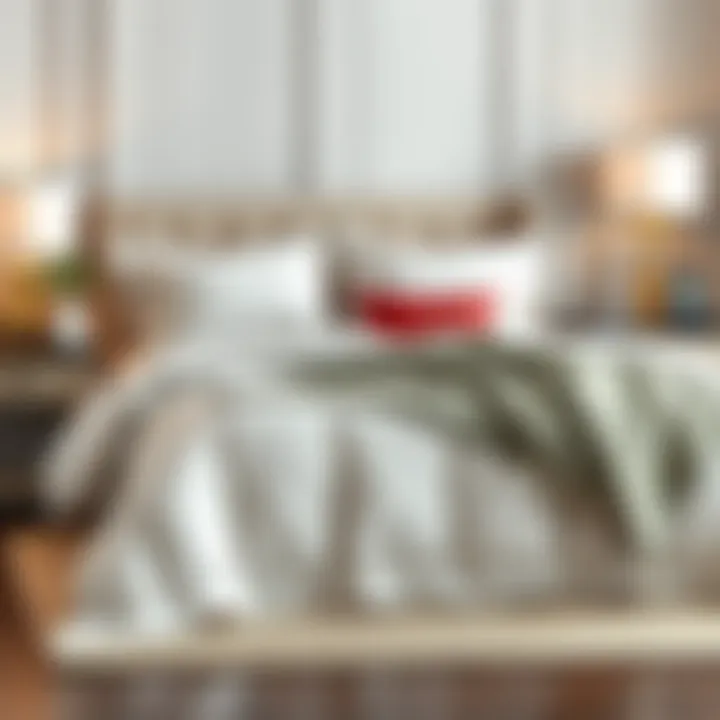 Modern Elegance in Twin Comforter Design Elegant twin comforter set showcasing modern design and color combinations