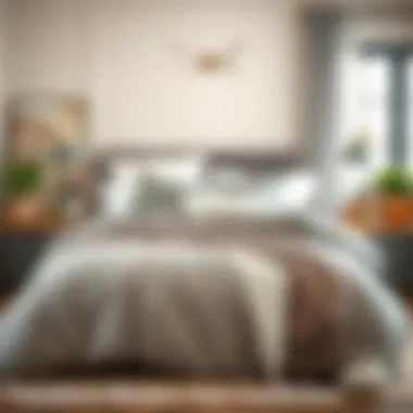 Transform Your Space with Modern Twin Comforters Stylish twin comforter arranged in a beautifully decorated bedroom