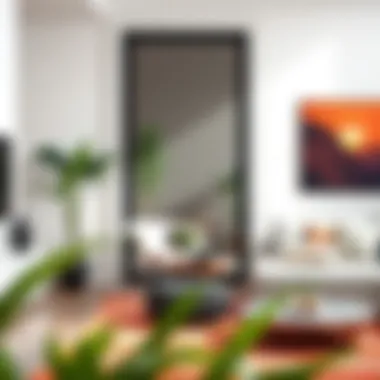 Magnetic Screen Door in Modern Living Space Magnetic screen door in a modern living space