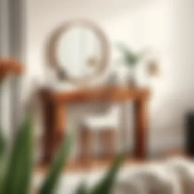 DIY Corner Makeup Table Inspiration DIY corner makeup table made from reclaimed wood