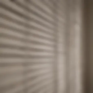 Materials of 64 Wide Blinds: Quality and Durability Close-up of materials used in 64 wide blinds, highlighting quality and durability