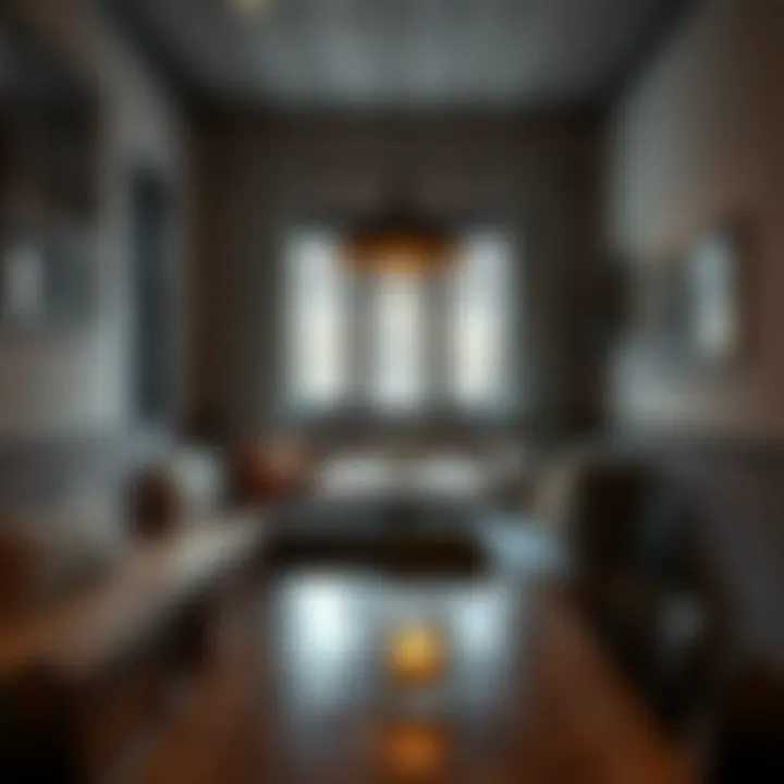 Rustic wooden bench seat with back in a cozy dining area