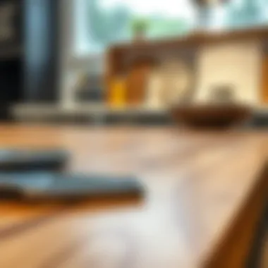 Essential Maintenance Techniques for Longevity Close-up of hardwood countertop maintenance techniques