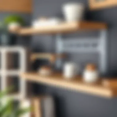 Various styles of heavy duty shelf brackets for diverse applications