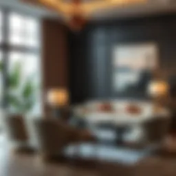 Elegant local furniture showcase