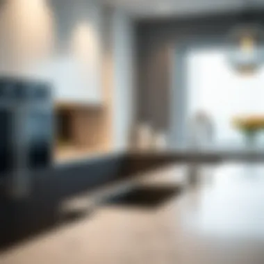 Seamless Installation in a Modern Kitchen Contemporary kitchen with top mount sink installation