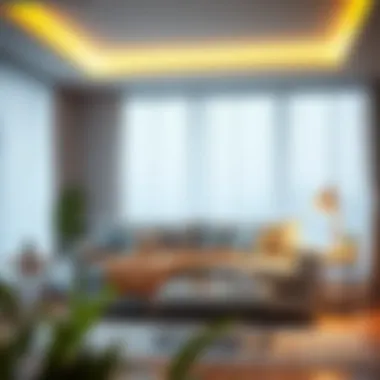 Cozy setup of a loveseat bed for guests