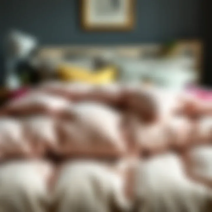 Materials Used in Quilt Comforters Variety of materials used in quilt comforters