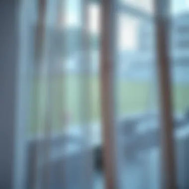 Materials of Net Curtains for Patio Doors Close-up of materials used in net curtains for patio doors