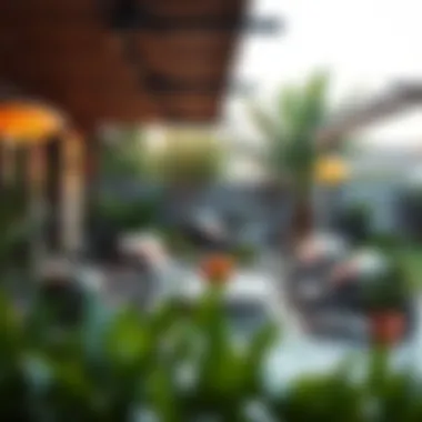 A Well-Maintained Outdoor Retreat Well-maintained patio lounge area with chairs and cushions