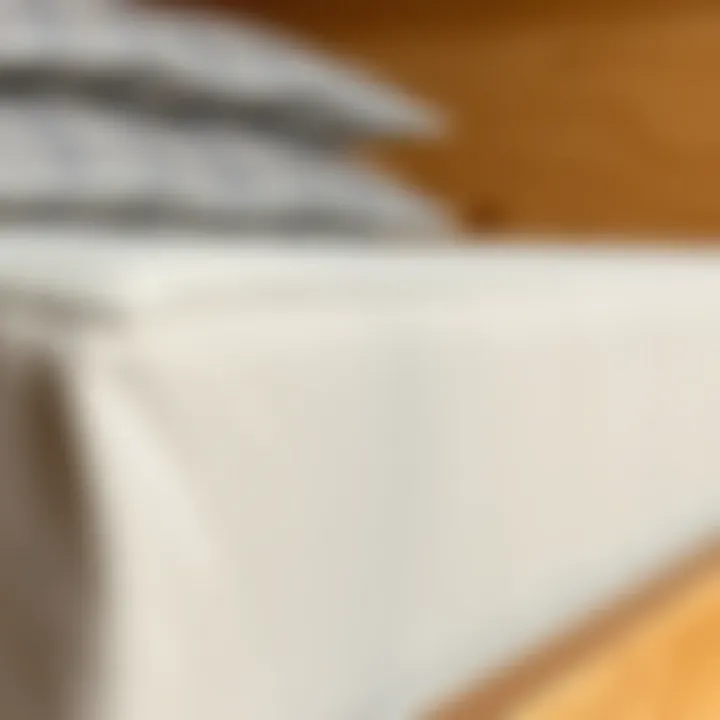 Quality Materials for Queen Over Queen Bunk Beds Close-up view of durable materials used in bunk bed construction