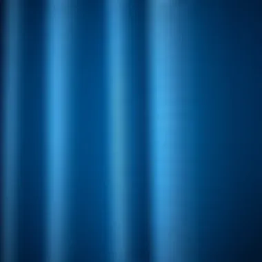 Close-Up of Silver Blue Blackout Fabric Texture Close-up of the texture of silver blue blackout fabric