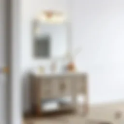 Elegant modern 18 inch vanity design