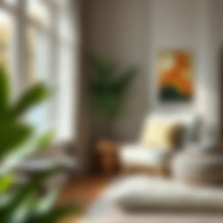 Cozy Reading Nook with Oversized Lounge Chair Cushions A cozy reading nook featuring oversized lounge chair cushions