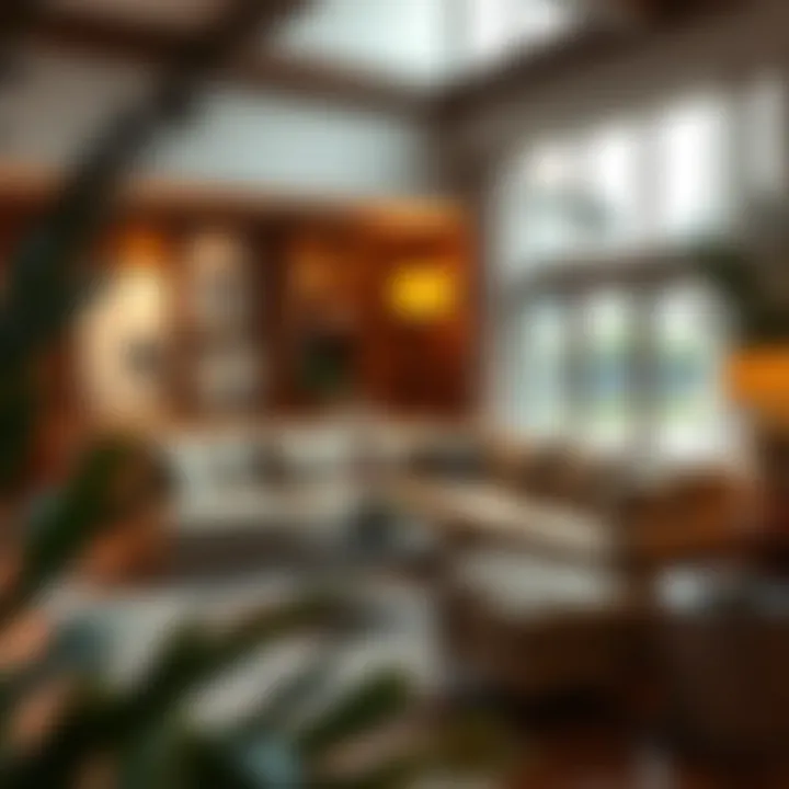 Cozy Ambiance: Integrating a Plush Sectional Cozy living room showcasing oversized sectional with decor