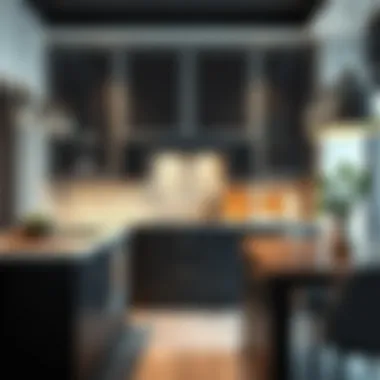 Modern Mesh Cabinet Doors in a Stylish Kitchen Elegant mesh cabinet doors in a modern kitchen setting