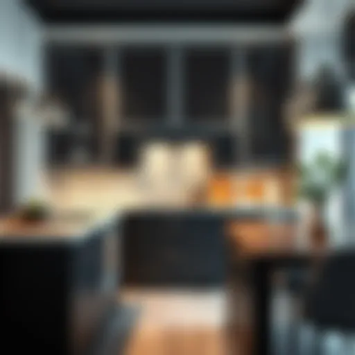 Modern Mesh Cabinet Doors in a Stylish Kitchen Elegant mesh cabinet doors in a modern kitchen setting