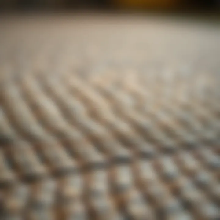High-Quality Material of Tumbling Mats Close-up of a high-quality tumbling mat texture