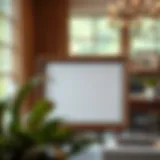 Elegant wooden frame showcasing artwork