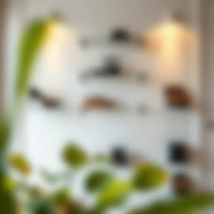 Space-Saving Wall Solutions Sleek wall-mounted shoe organizers