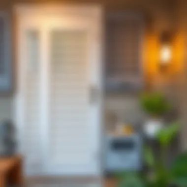 Different materials used for exterior shutters Different materials used for exterior shutters