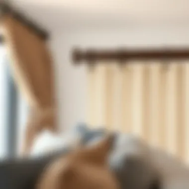 Materials Overview for Heavy Duty Curtain Rails A selection of materials used for heavy duty curtain rails, highlighting their versatility.