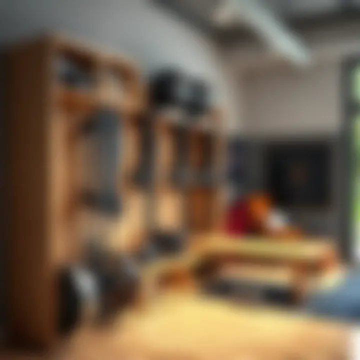 DIY Storage Ideas DIY gym equipment storage ideas