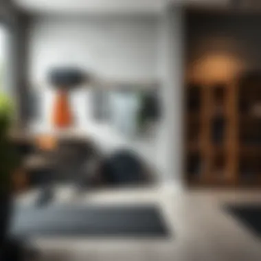 Stylish Storage Solutions Stylish storage solutions for gym equipment