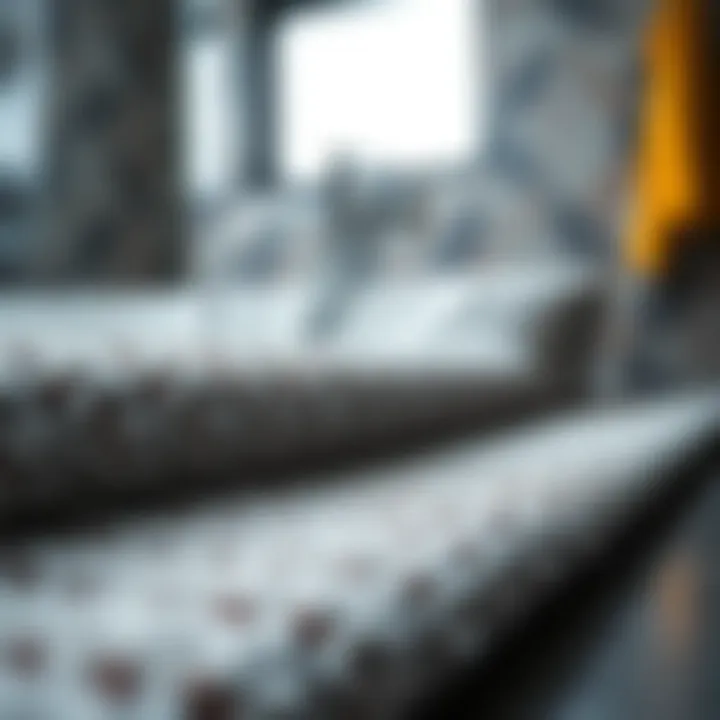 Material Texture of Non-Slip Bath Mats Close-up of material texture for bathroom safety mats