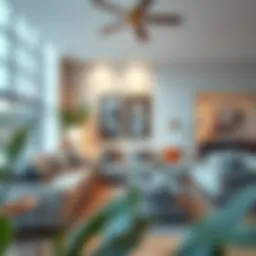Stylish living room setup showcasing a Rooms to Go package deal