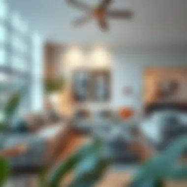 Stylish living room setup showcasing a Rooms to Go package deal