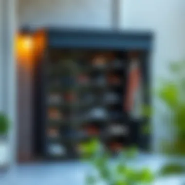 Effortless Installation Guide for Shoe Racks Installation of an outdoor shoe rack with cover