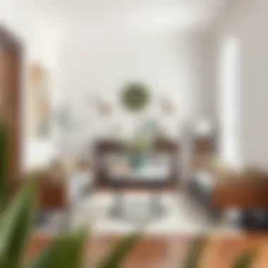 Stylish Entryway Decor Stylish entryway decor with complementary furniture pieces