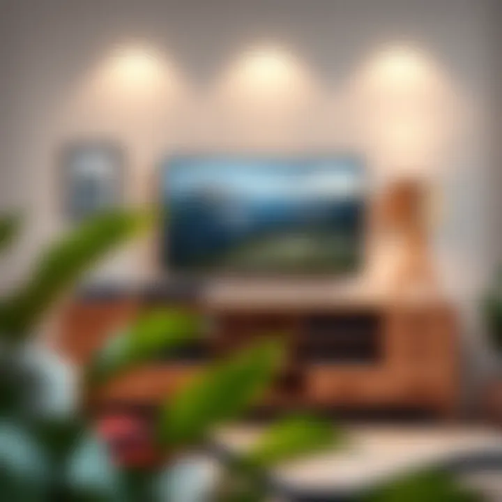 Setup illustration for Amazon Fire TV stand