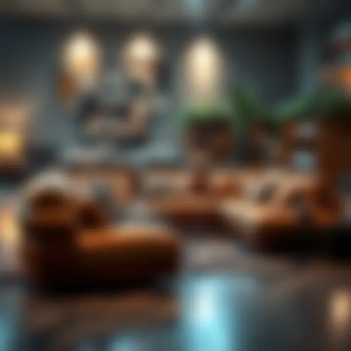 Diverse Configurations of V Shape Couches Diverse configurations of V shape couches displayed in an interior design magazine