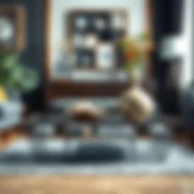 Functional and Decorative Aspects of Wire Basket Coffee Tables A wire basket coffee table used as storage and decorative piece