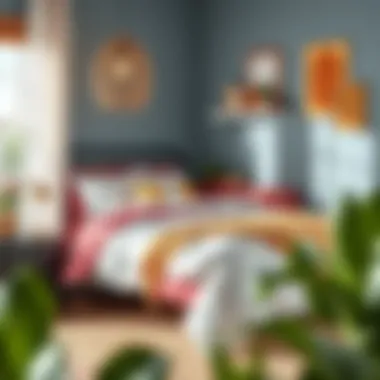 Trendy color palettes for twin bedroom decor